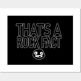 That's a Rock Fact Posters and Art